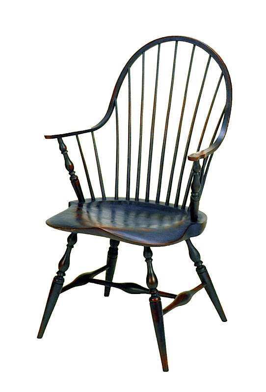 Continuous Arm Windsor-style Chair